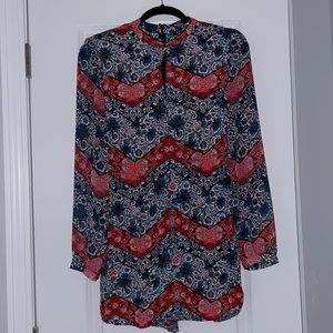 Paisley floral romper